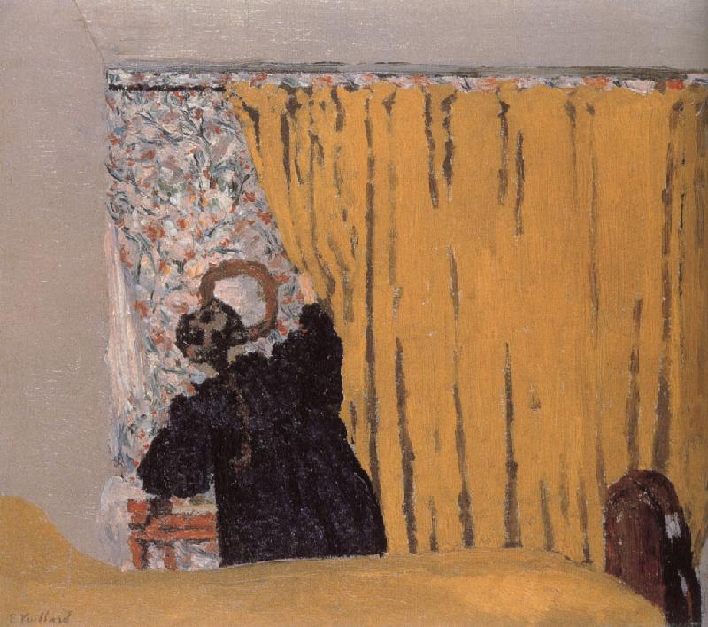 Edouard Vuillard Yellow curtains oil painting picture